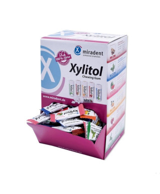 Xylitol žuvačky sortiment