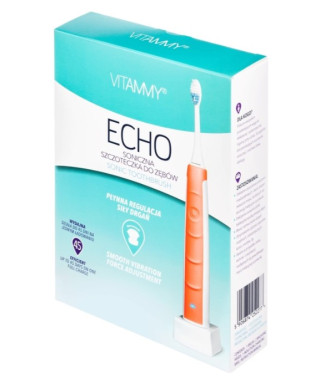 VITAMMY ECHO Sonická zubná kefka, koralová